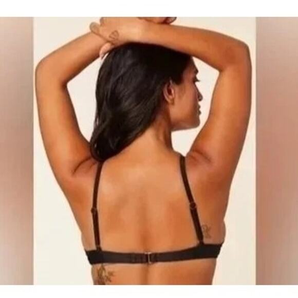NWT Andie The Sicily Top Underwire Hook Closure Removable Cups XS Black #3690 - Picture 5 of 15